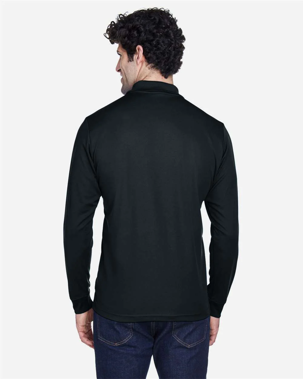 CORE365-88192-Men's Pinnacle Performance Long Sleeve Piqué Polo - Image 4