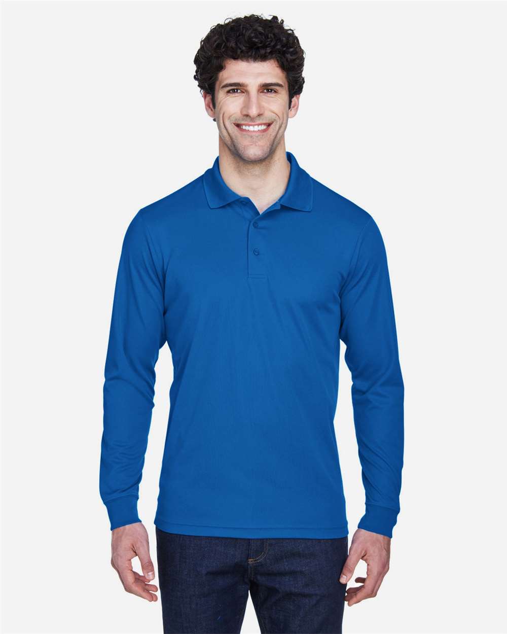 CORE365-88192-Men's Pinnacle Performance Long Sleeve Piqué Polo - Image 41