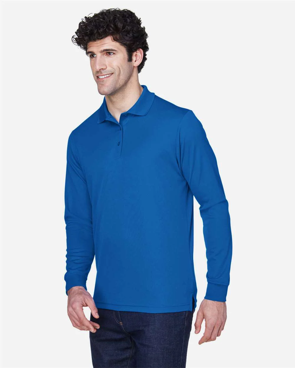 CORE365-88192-Men's Pinnacle Performance Long Sleeve Piqué Polo - Image 42