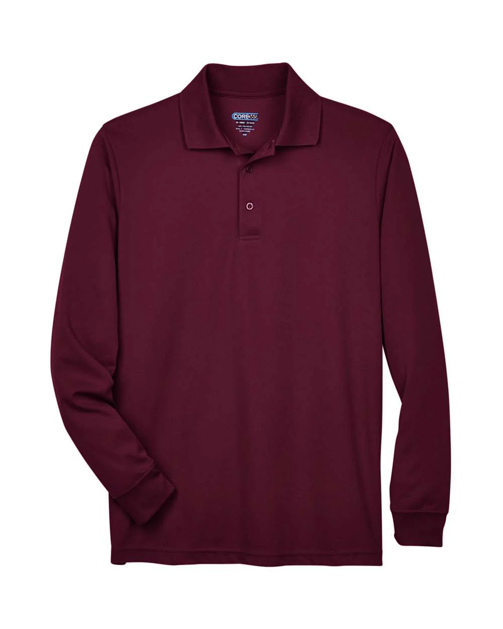 CORE365-88192-Men's Pinnacle Performance Long Sleeve Piqué Polo - Image 6
