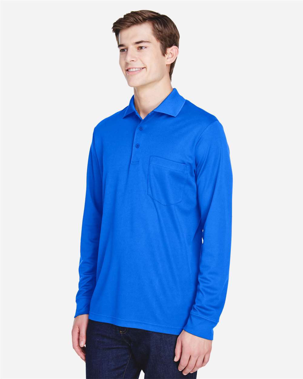 CORE365-88192P-Men's Pinnacle Performance Long Sleeve Piqué Polo with Pocket - Image 25