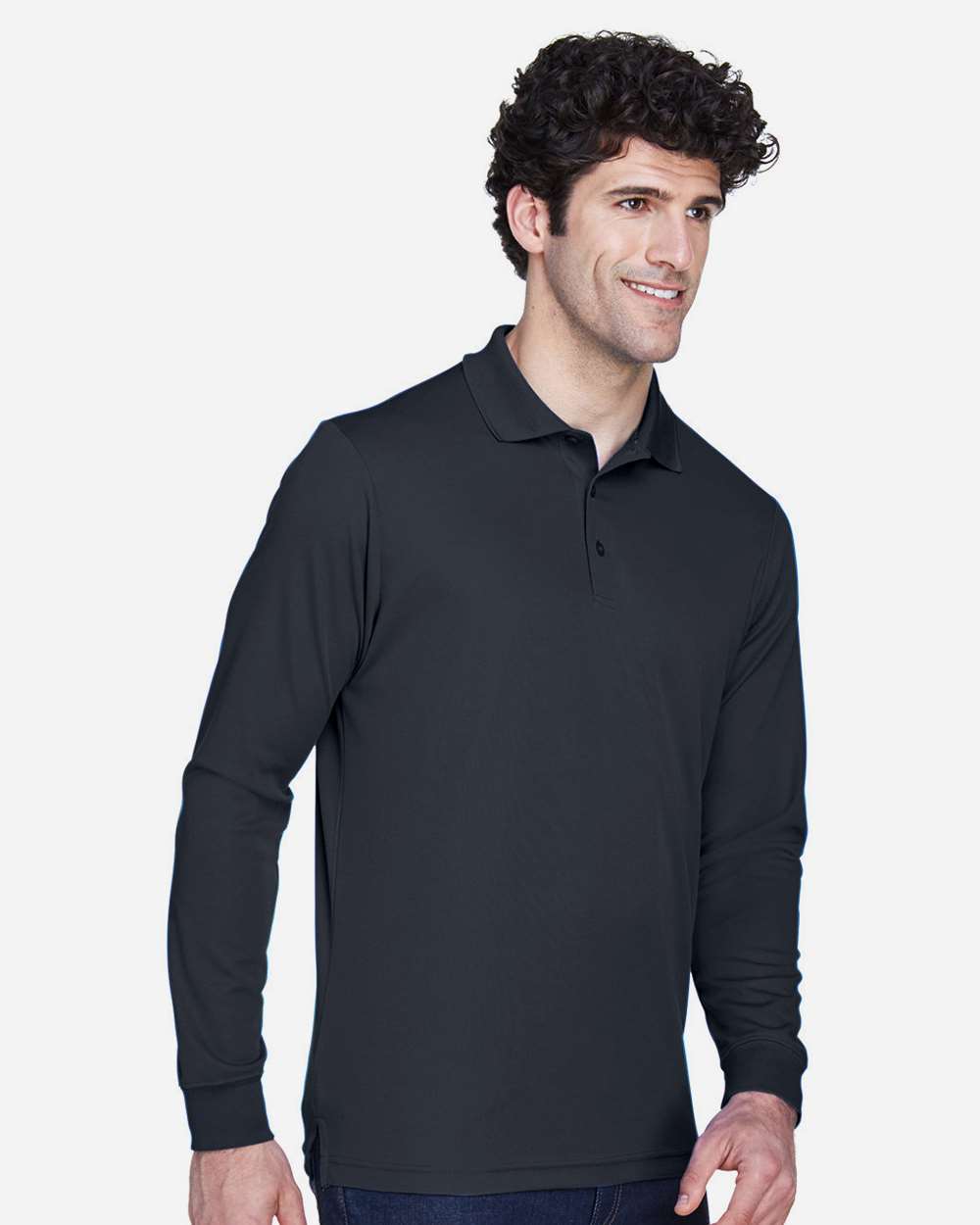 CORE365-88192T-Men's Tall Pinnacle Performance Long Sleeve Piqué Polo - Image 10