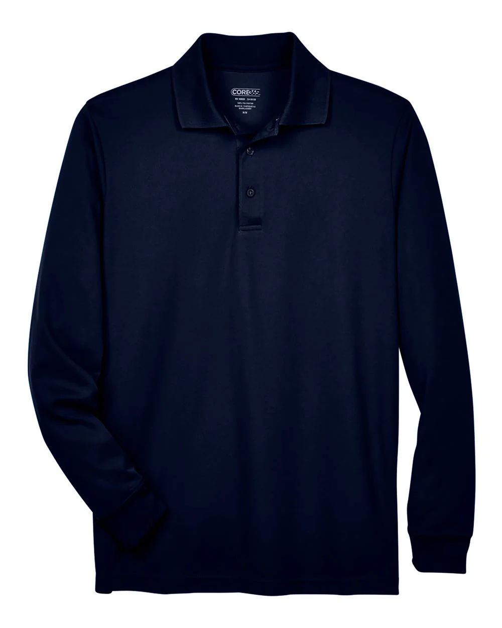 CORE365-88192T-Men's Tall Pinnacle Performance Long Sleeve Piqué Polo - Image 12