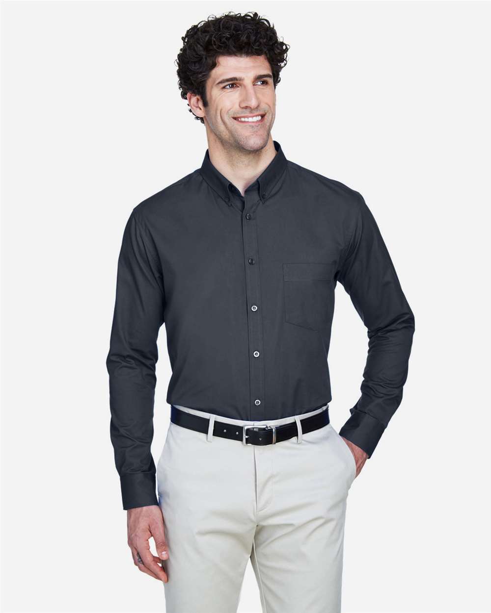CORE365-88193-Men's Operate Twill Dress Shirt - Image 9