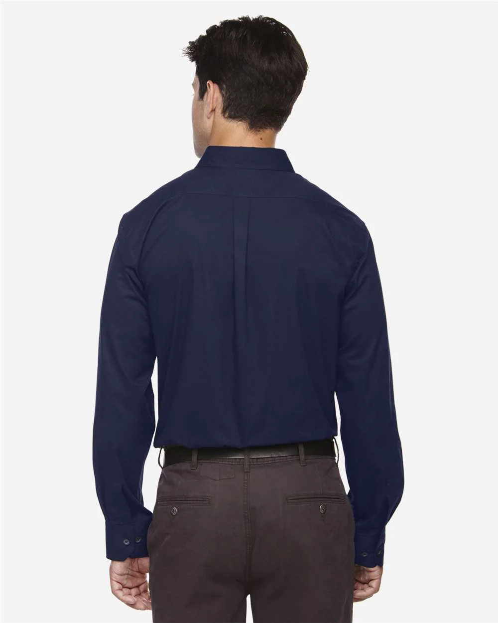 CORE365-88193T-Men's Tall Operate Long Sleeve Twill Dress Shirt - Image 11
