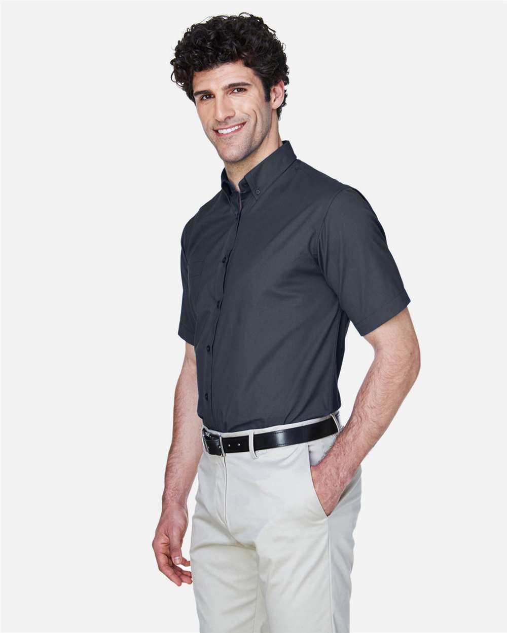 CORE365-88194-Men's Optimum Short Sleeve Twill Dress Shirt - Image 10