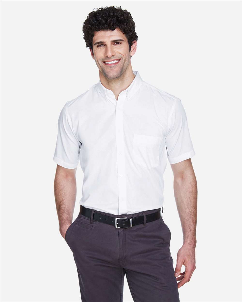 CORE365-88194-Men's Optimum Short Sleeve Twill Dress Shirt - Image 19