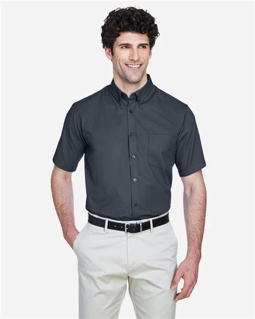 CORE365-88194-Men's Optimum Short Sleeve Twill Dress Shirt - Image 23
