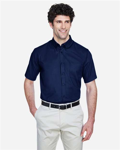 CORE365-88194-Men's Optimum Short Sleeve Twill Dress Shirt - Image 29