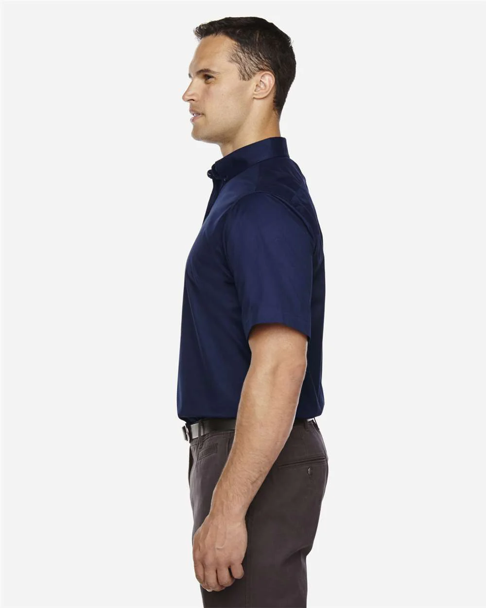 CORE365-88194T-Men's Tall Optimum Short Sleeve Twill Dress Shirt - Image 10