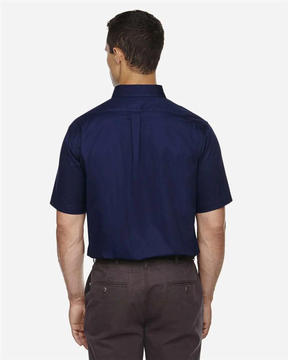 CORE365-88194T-Men's Tall Optimum Short Sleeve Twill Dress Shirt - Image 11