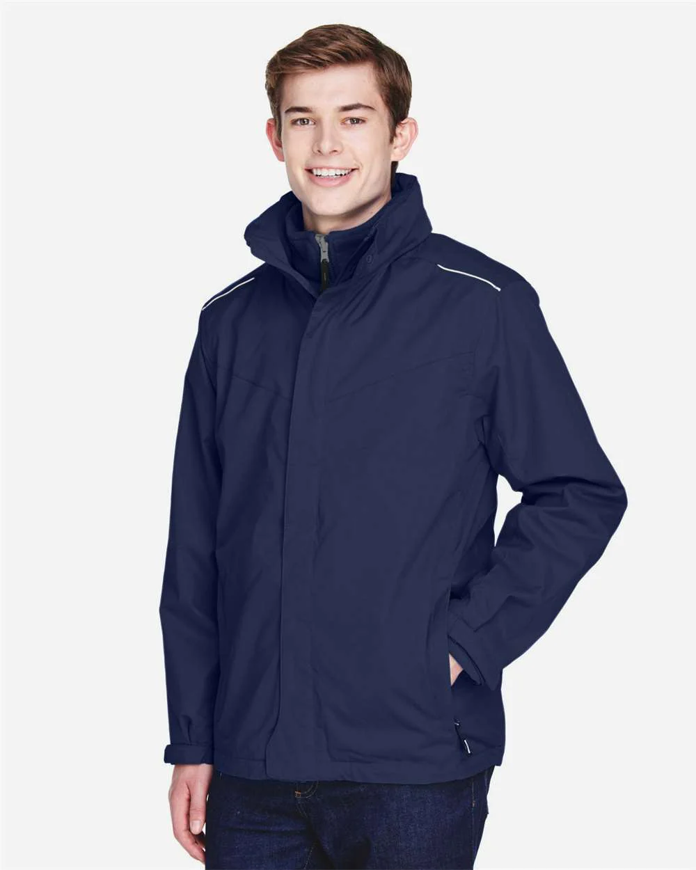 CORE365-88205-Men's Region 3-in-1 Jacket with Fleece Liner - Image 10