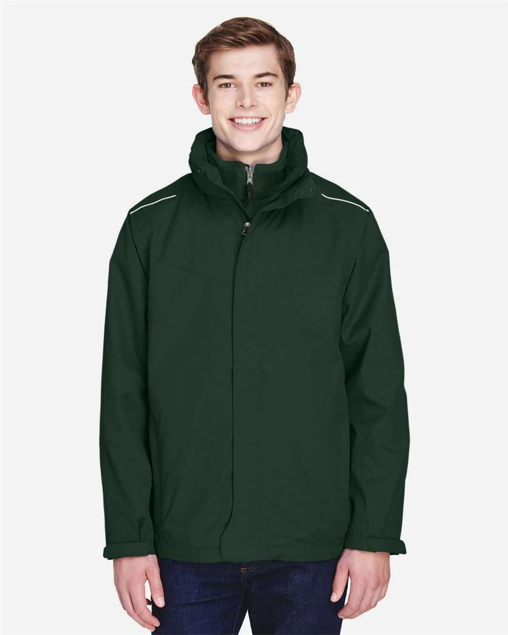 CORE365-88205-Men's Region 3-in-1 Jacket with Fleece Liner - Image 16