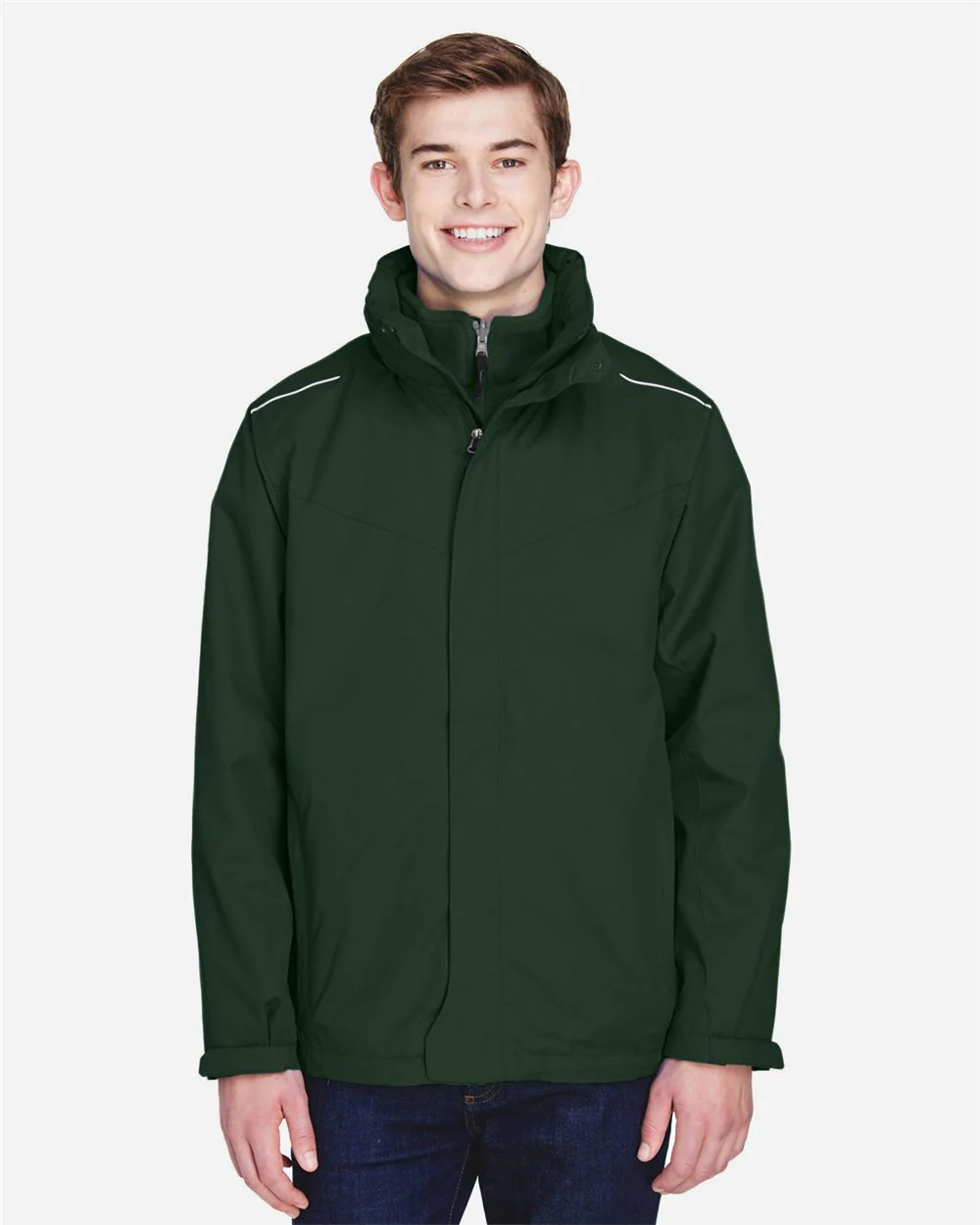 CORE365-88205-Men's Region 3-in-1 Jacket with Fleece Liner - Image 6