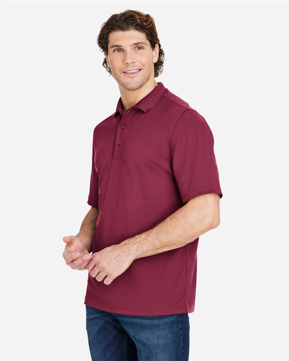 CORE365-CE104-Men's Market Snag Protect Mesh Polo - Image 12