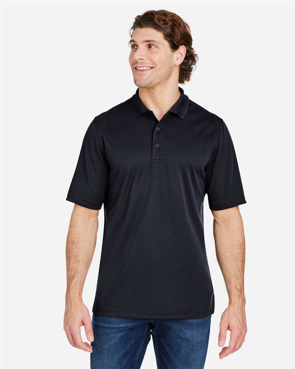 CORE365-CE104-Men's Market Snag Protect Mesh Polo - Image 4
