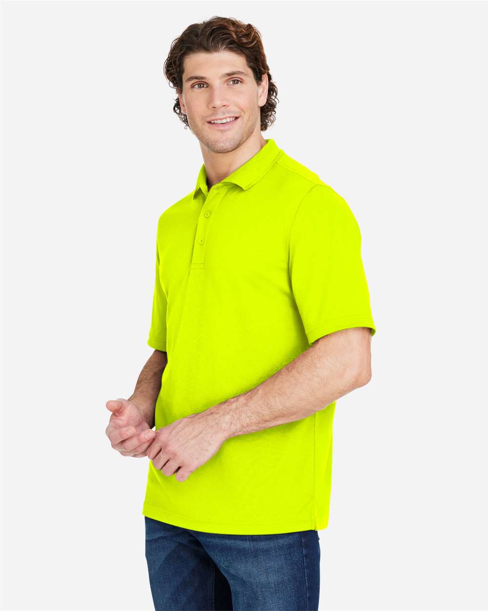 CORE365-CE104-Men's Market Snag Protect Mesh Polo - Image 60