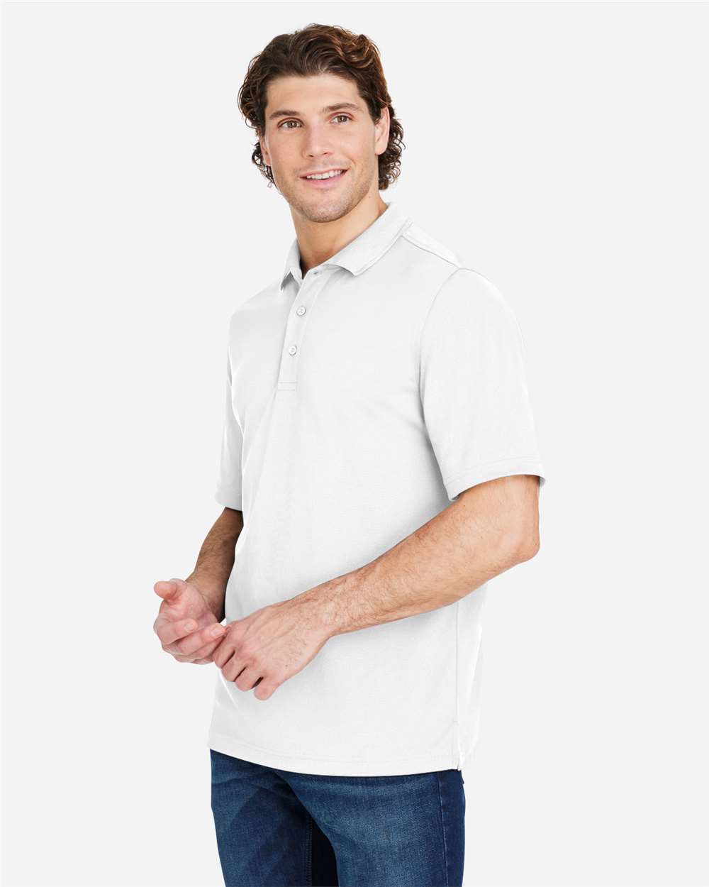 CORE365-CE104-Men's Market Snag Protect Mesh Polo - Image 72