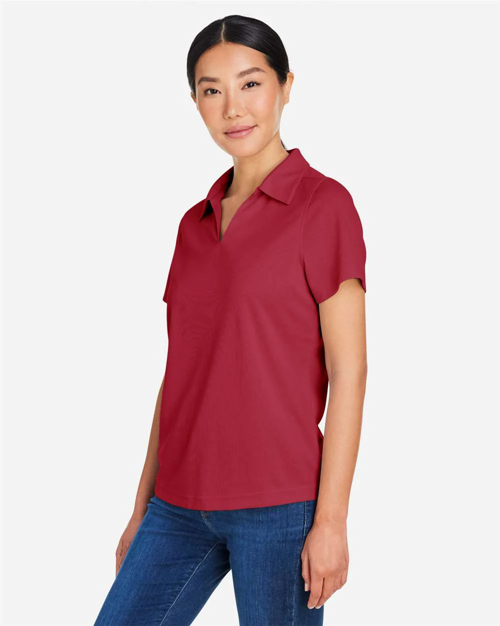 CORE365-CE104W-Women's Market Snag Protect Mesh Polo - Image 36