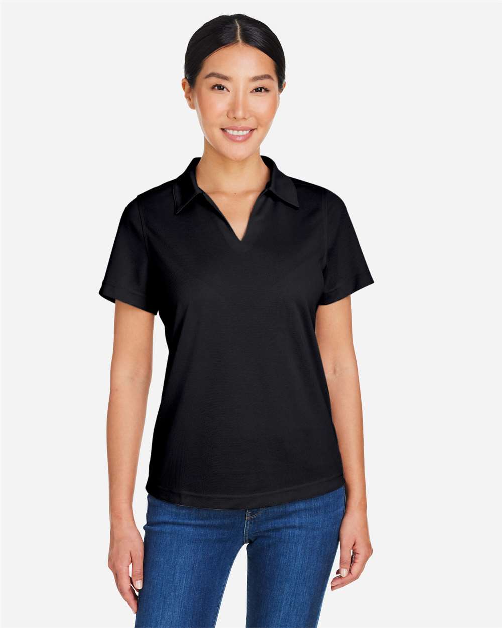 CORE365-CE104W-Women's Market Snag Protect Mesh Polo - Image 4