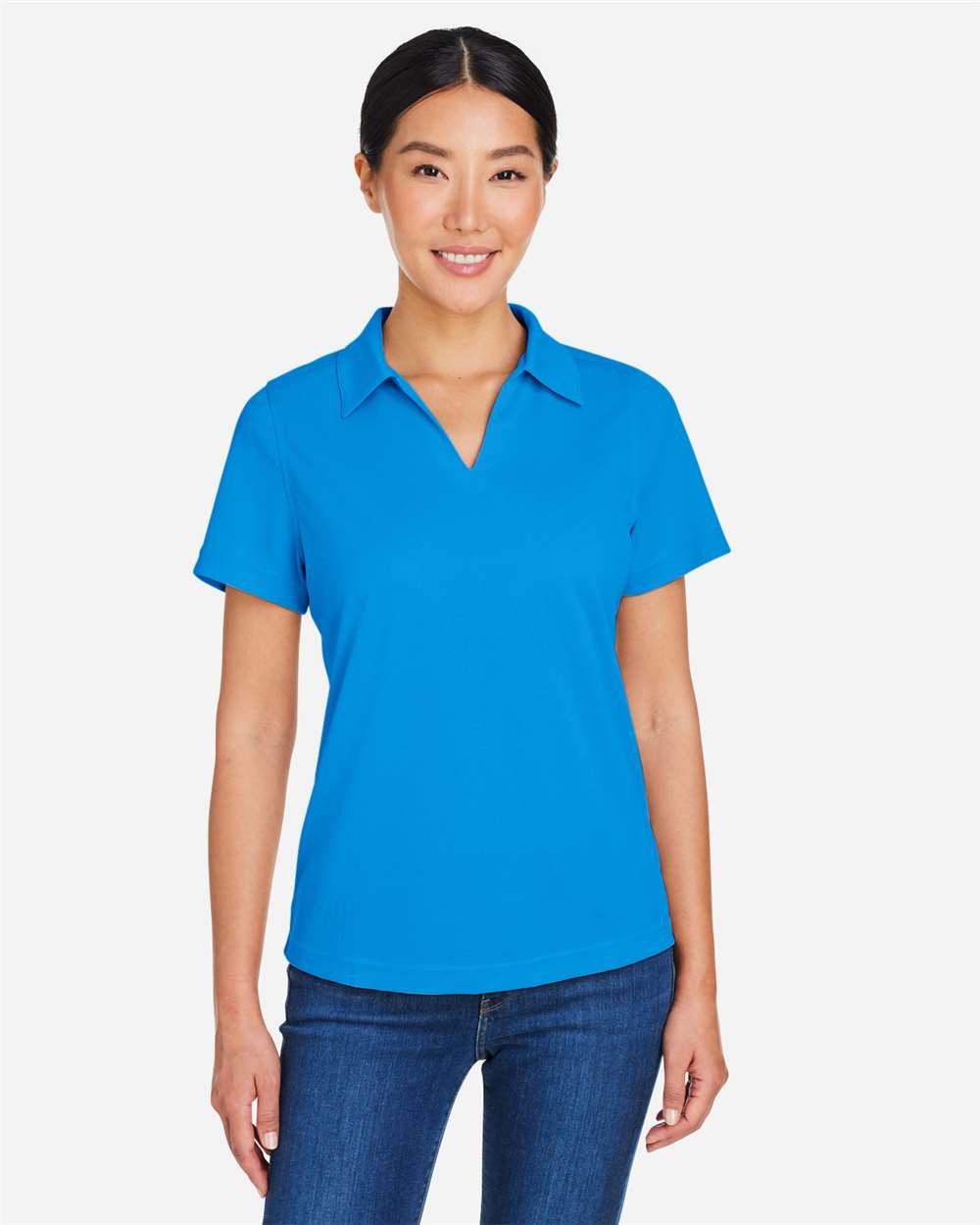 CORE365-CE104W-Women's Market Snag Protect Mesh Polo - Image 41