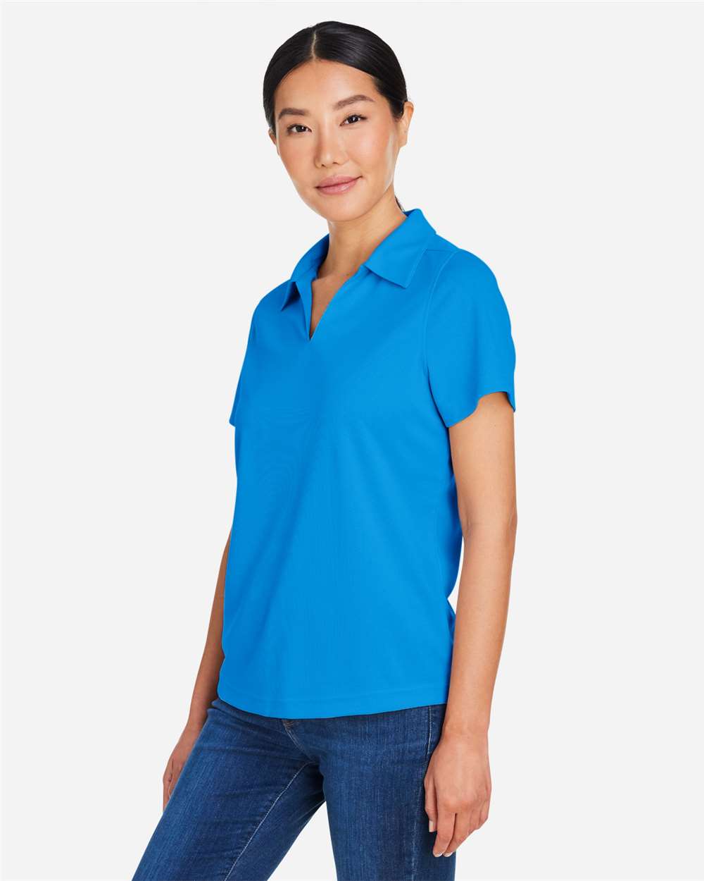CORE365-CE104W-Women's Market Snag Protect Mesh Polo - Image 42