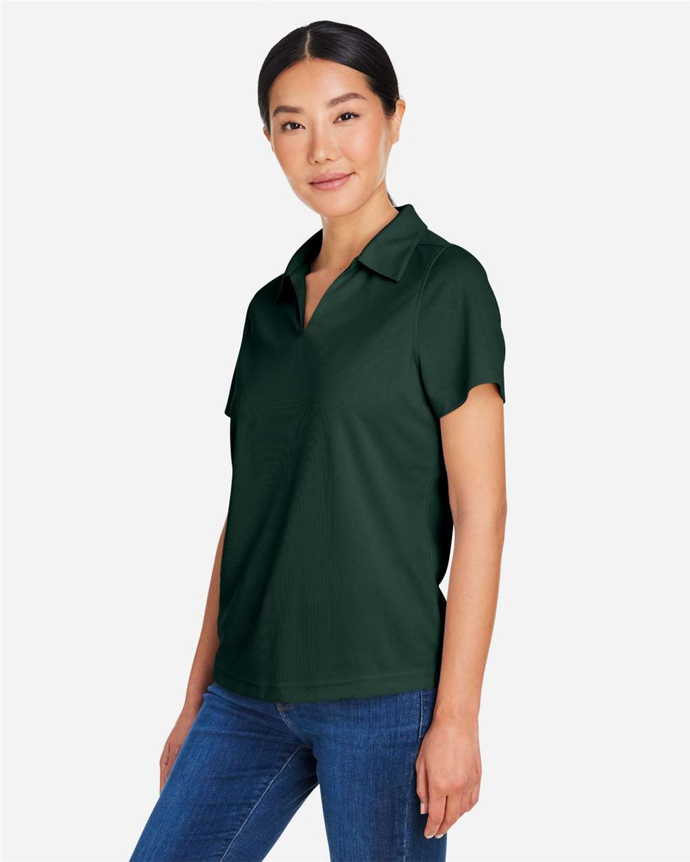 CORE365-CE104W-Women's Market Snag Protect Mesh Polo - Image 48