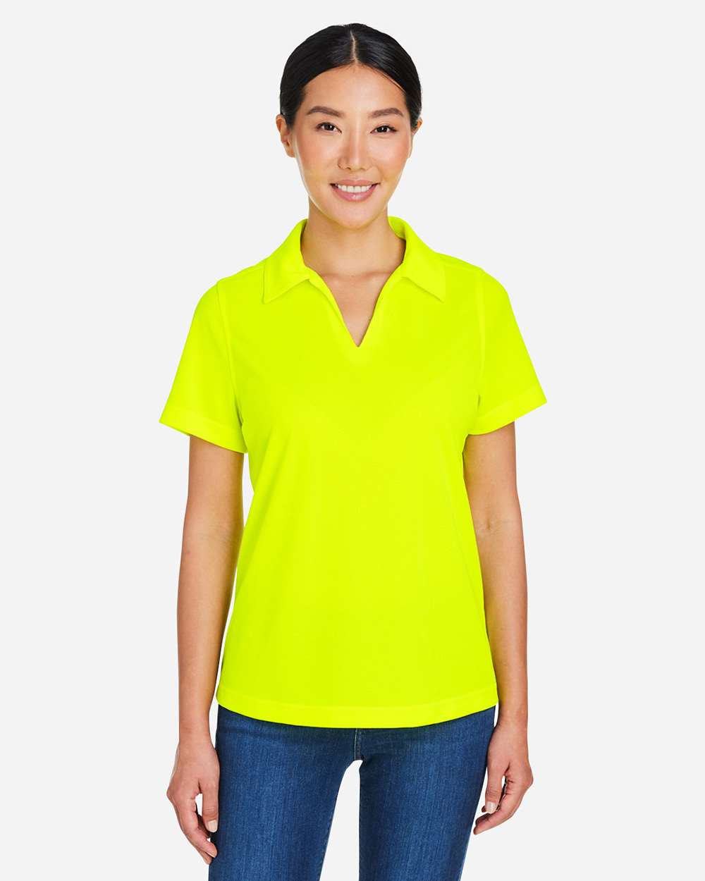 CORE365-CE104W-Women's Market Snag Protect Mesh Polo - Image 59