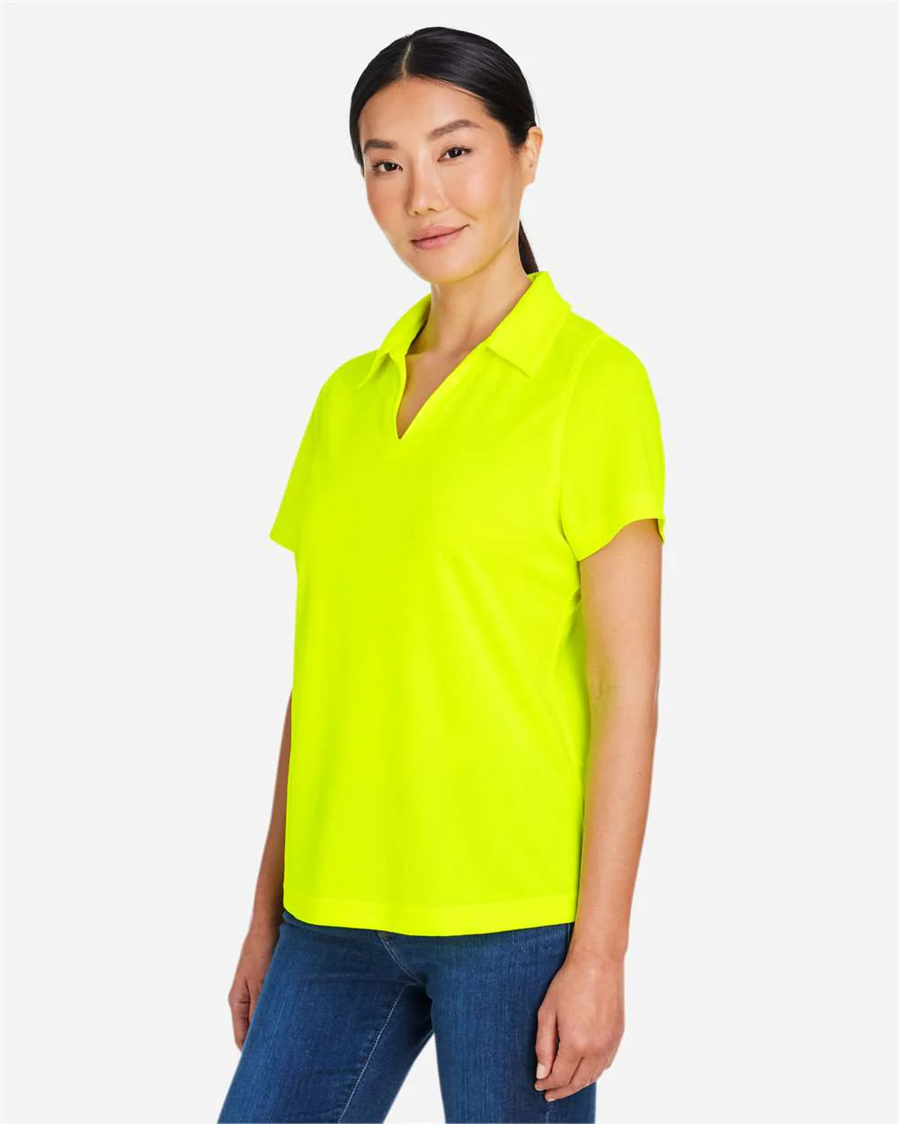 CORE365-CE104W-Women's Market Snag Protect Mesh Polo - Image 60