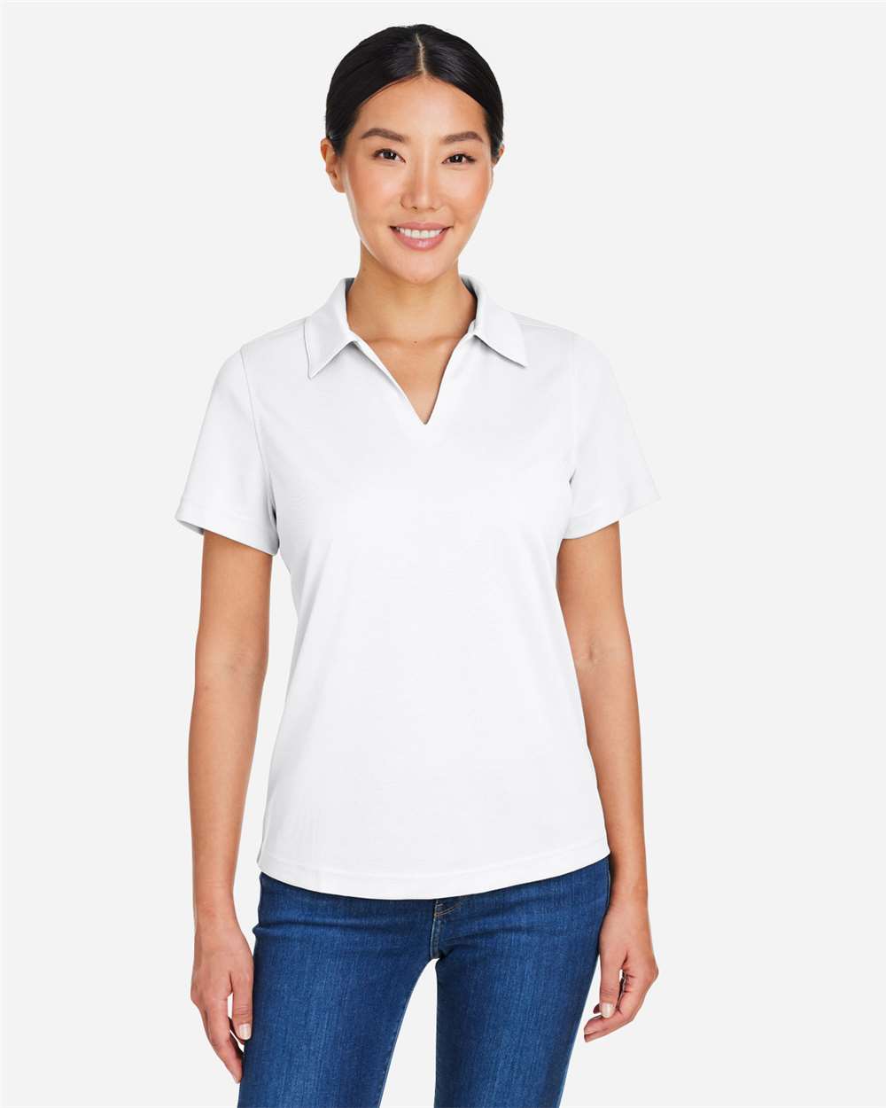 CORE365-CE104W-Women's Market Snag Protect Mesh Polo - Image 71
