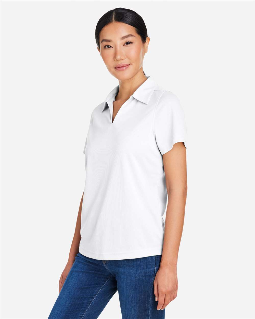 CORE365-CE104W-Women's Market Snag Protect Mesh Polo - Image 72