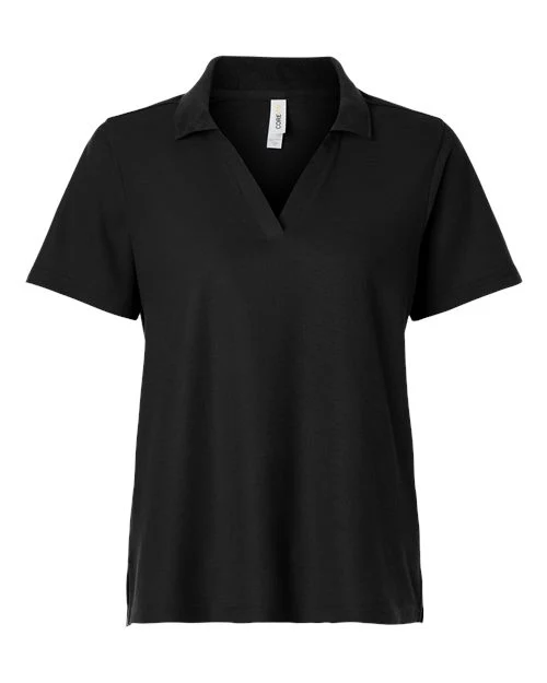 CORE365-CE106W-Women's Resolve CVC Performance Pique Polo - Image 3