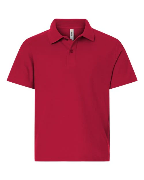 CORE365-CE106Y-Youth Resolve CVC Performance Pique Polo - Image 5