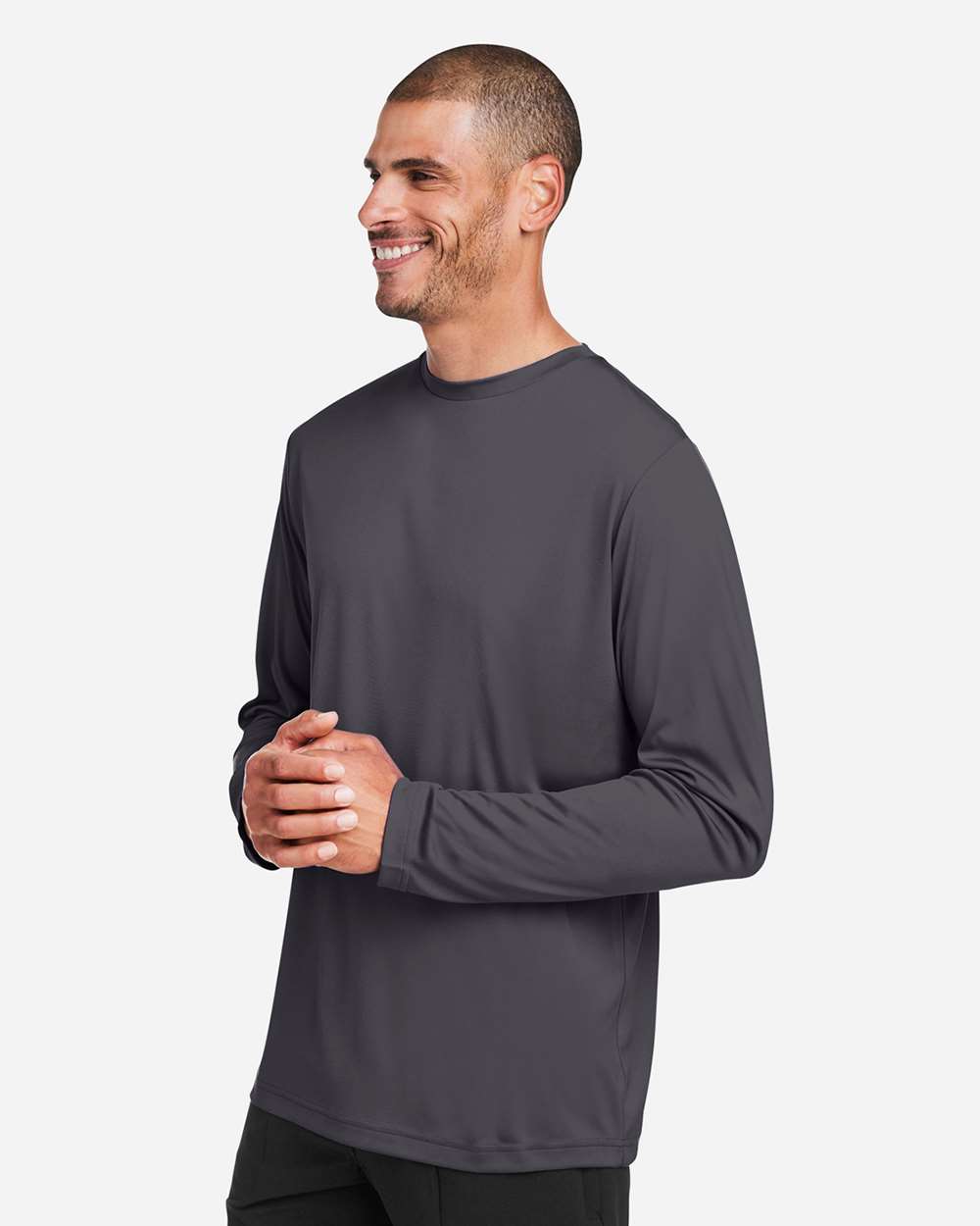 CORE365-CE10L-Unisex Capital Long Sleeve Performance T-Shirt - Image 12