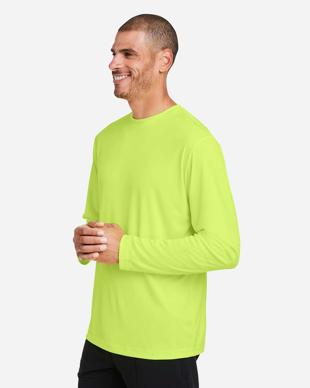 CORE365-CE10L-Unisex Capital Long Sleeve Performance T-Shirt - Image 36