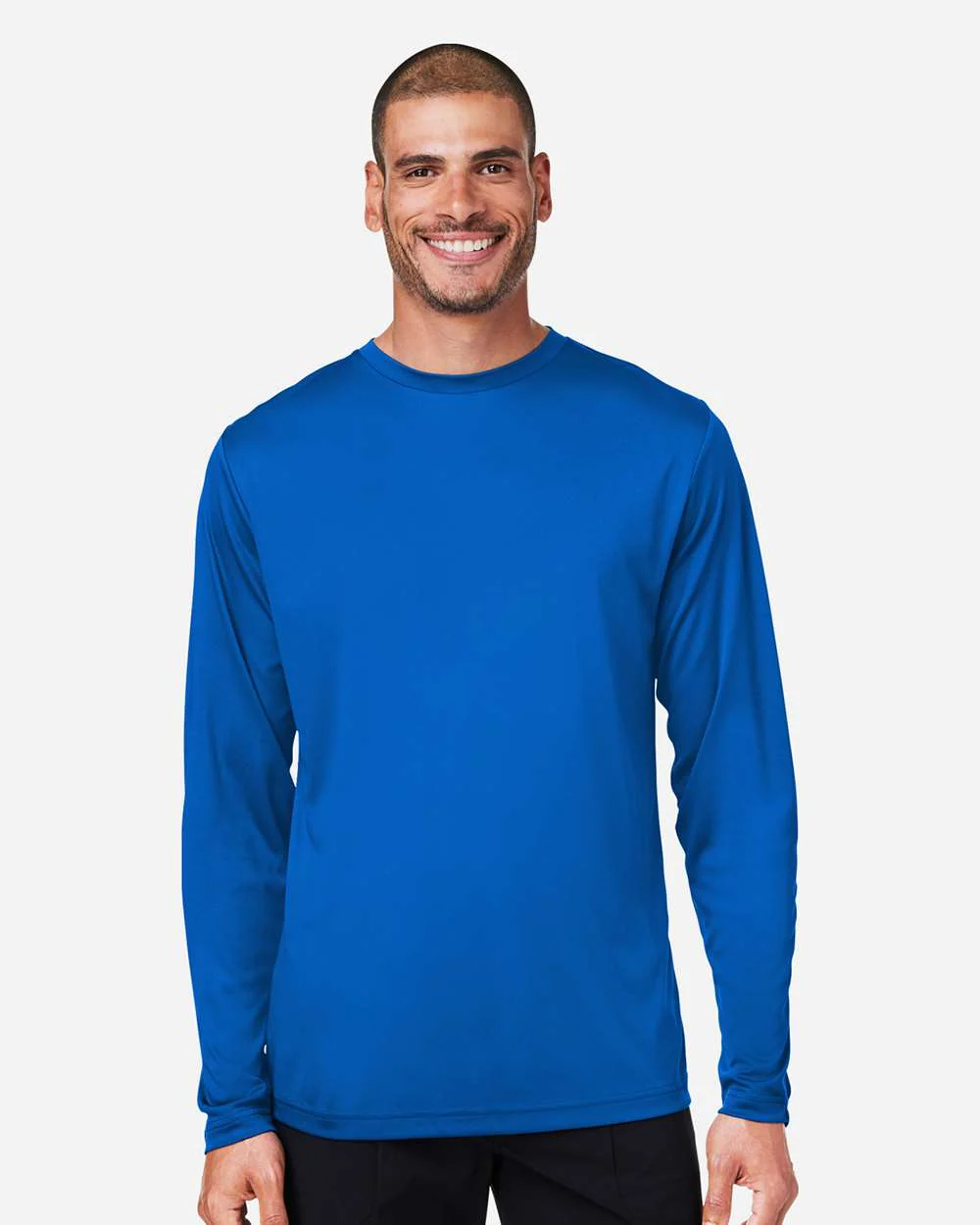 CORE365-CE10L-Unisex Capital Long Sleeve Performance T-Shirt - Image 41