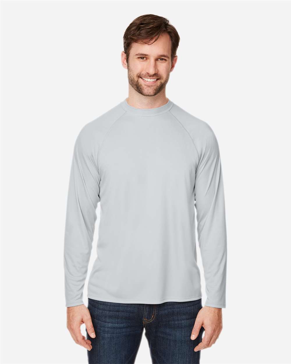 CORE365-CE110-Unisex Ultra UVP™ Marina Raglan Long Sleeve T-Shirt - Image 29