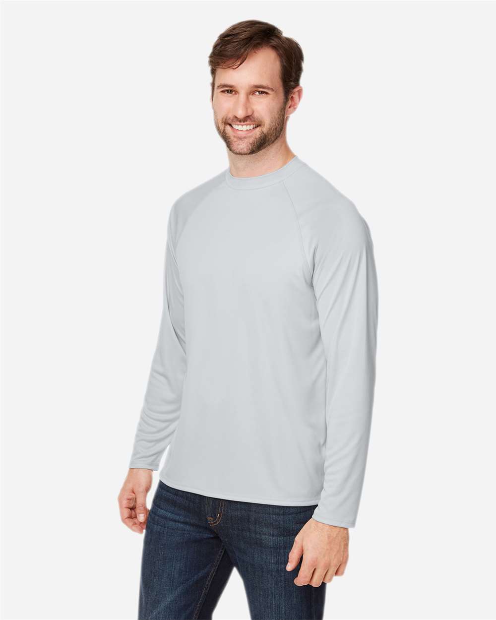 CORE365-CE110-Unisex Ultra UVP™ Marina Raglan Long Sleeve T-Shirt - Image 30