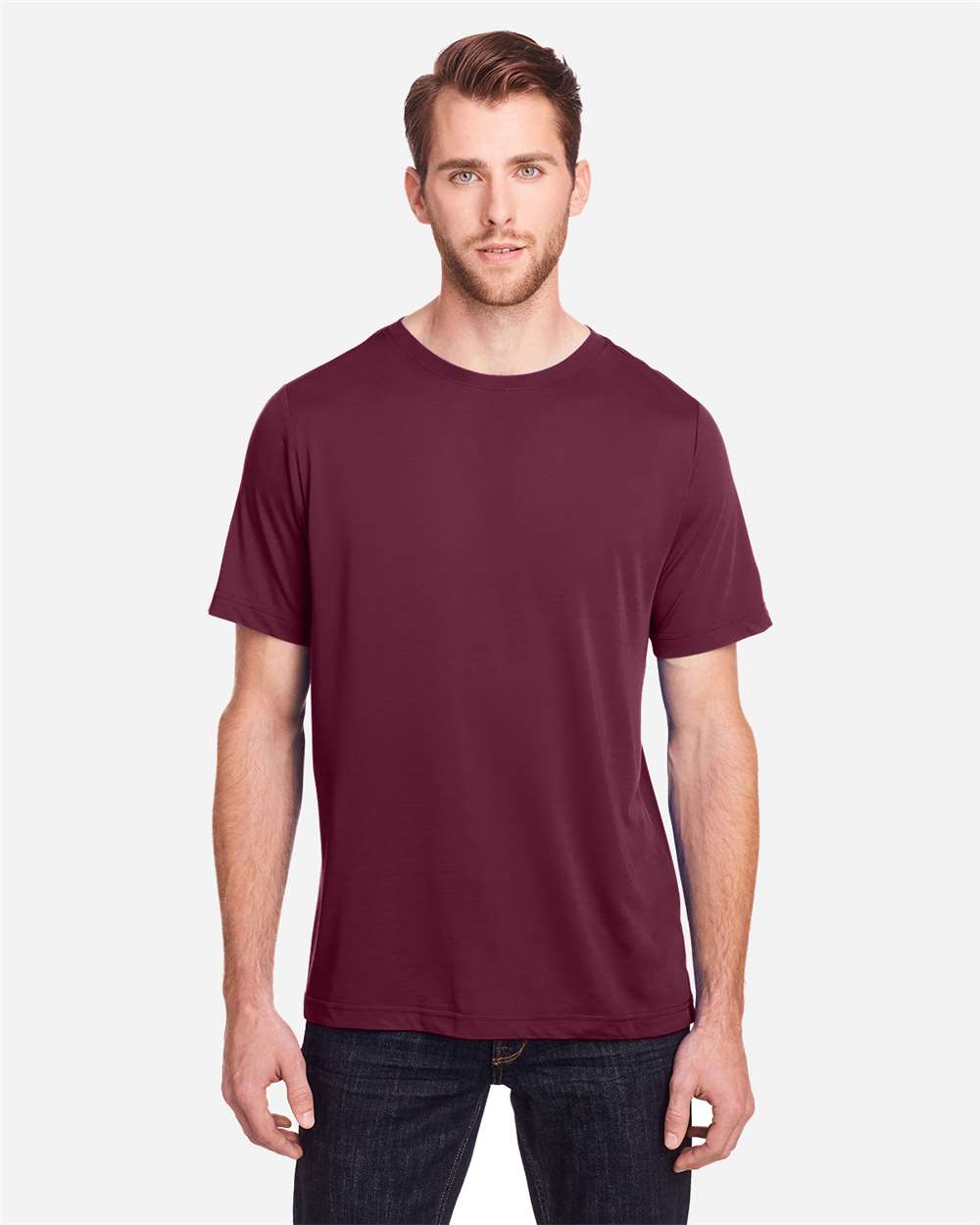 CORE365-CE111-Unisex Fusion ChromaSoft™ Performance T-Shirt - Image 14