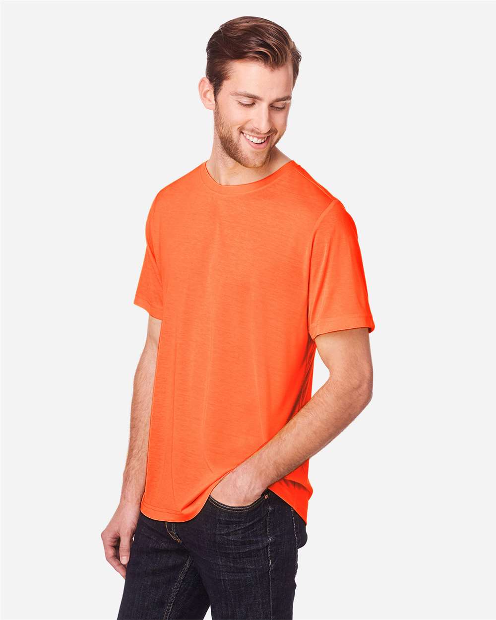 CORE365-CE111-Unisex Fusion ChromaSoft™ Performance T-Shirt - Image 25