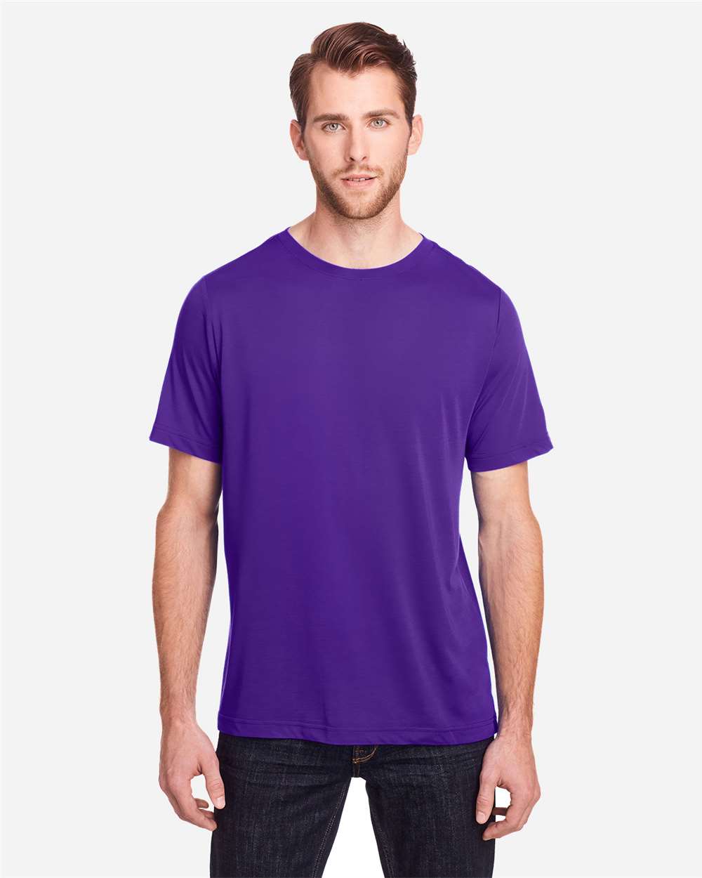 CORE365-CE111-Unisex Fusion ChromaSoft™ Performance T-Shirt - Image 29