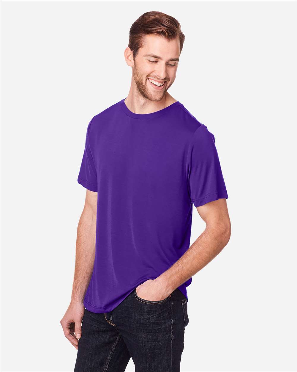 CORE365-CE111-Unisex Fusion ChromaSoft™ Performance T-Shirt - Image 30