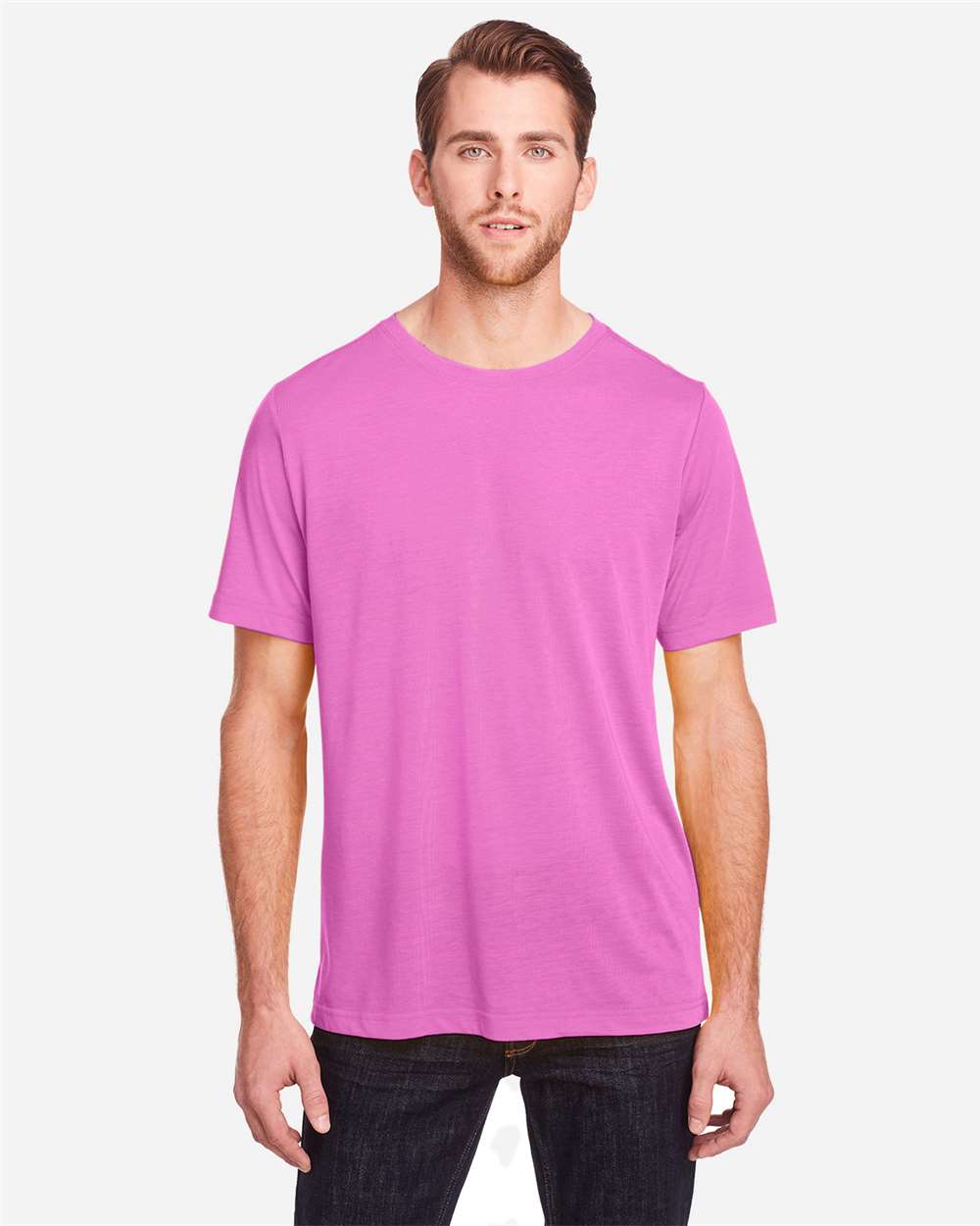 CORE365-CE111-Unisex Fusion ChromaSoft™ Performance T-Shirt - Image 43