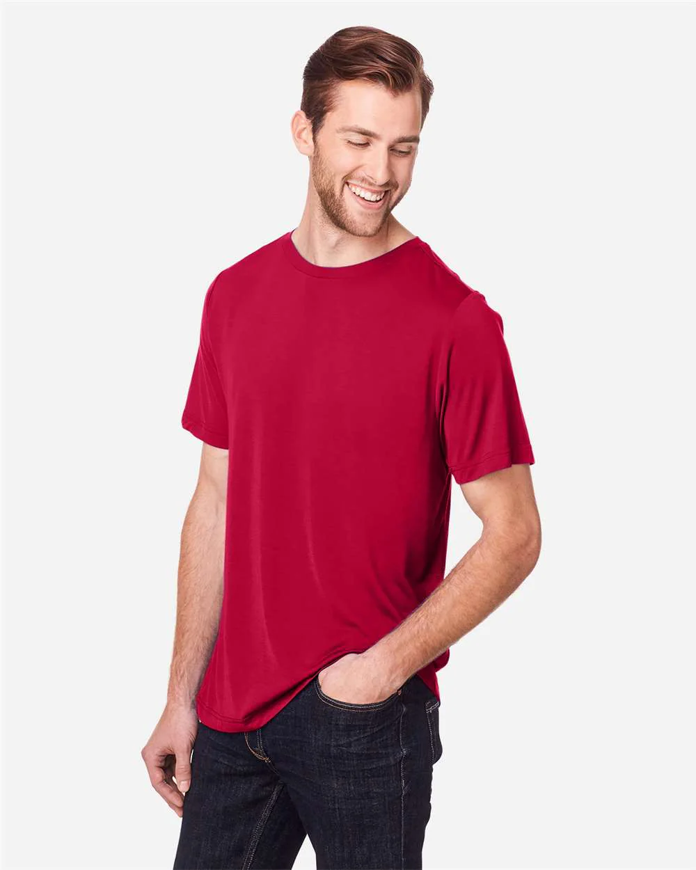 CORE365-CE111-Unisex Fusion ChromaSoft™ Performance T-Shirt - Image 54
