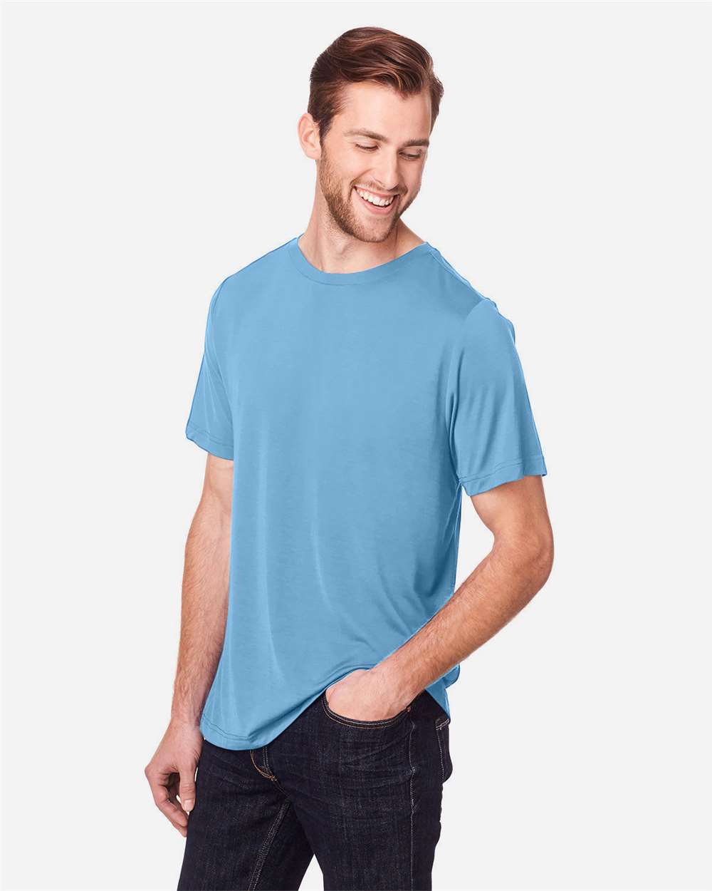 CORE365-CE111-Unisex Fusion ChromaSoft™ Performance T-Shirt - Image 59