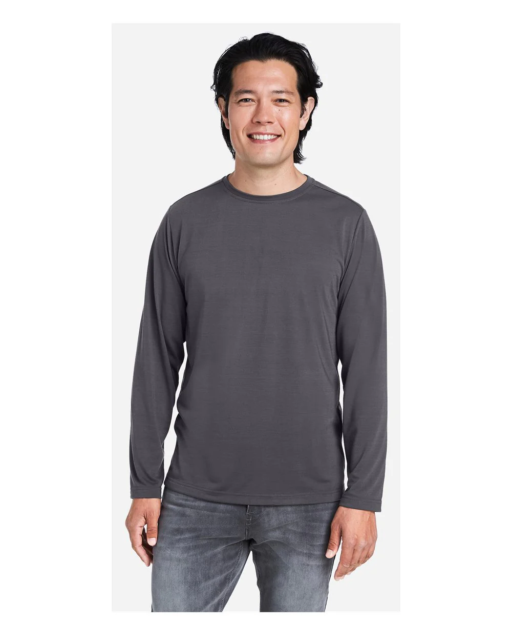 CORE365-CE111L-Unisex Fusion ChromaSoft™ Performance Long Sleeve T-Shirt - Image 11