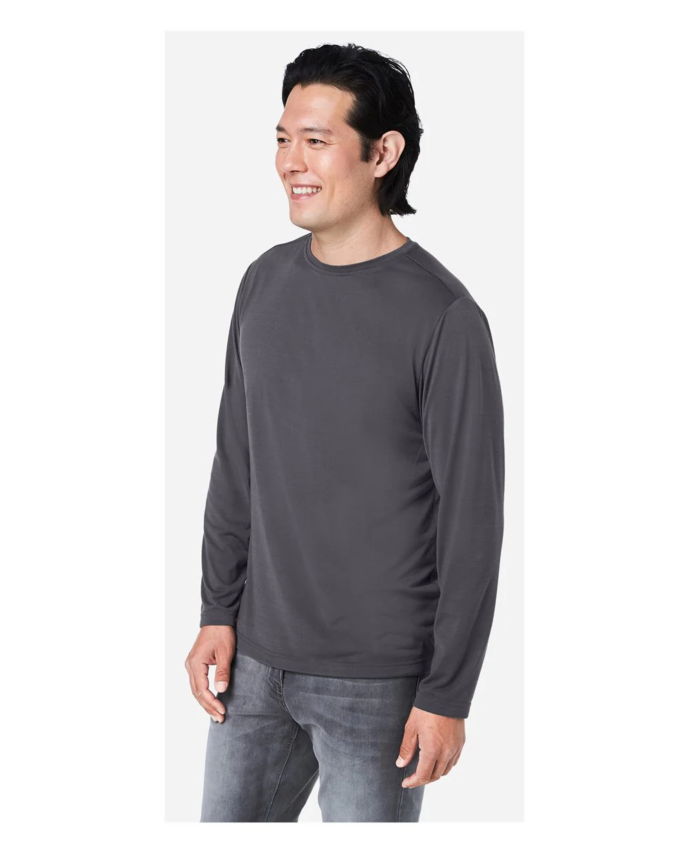 CORE365-CE111L-Unisex Fusion ChromaSoft™ Performance Long Sleeve T-Shirt - Image 12