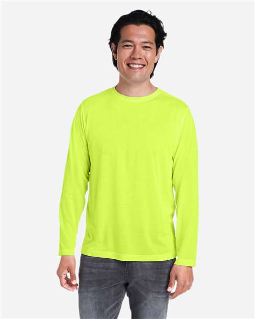 CORE365-CE111L-Unisex Fusion ChromaSoft™ Performance Long Sleeve T-Shirt - Image 40