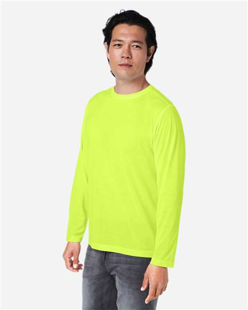 CORE365-CE111L-Unisex Fusion ChromaSoft™ Performance Long Sleeve T-Shirt - Image 41
