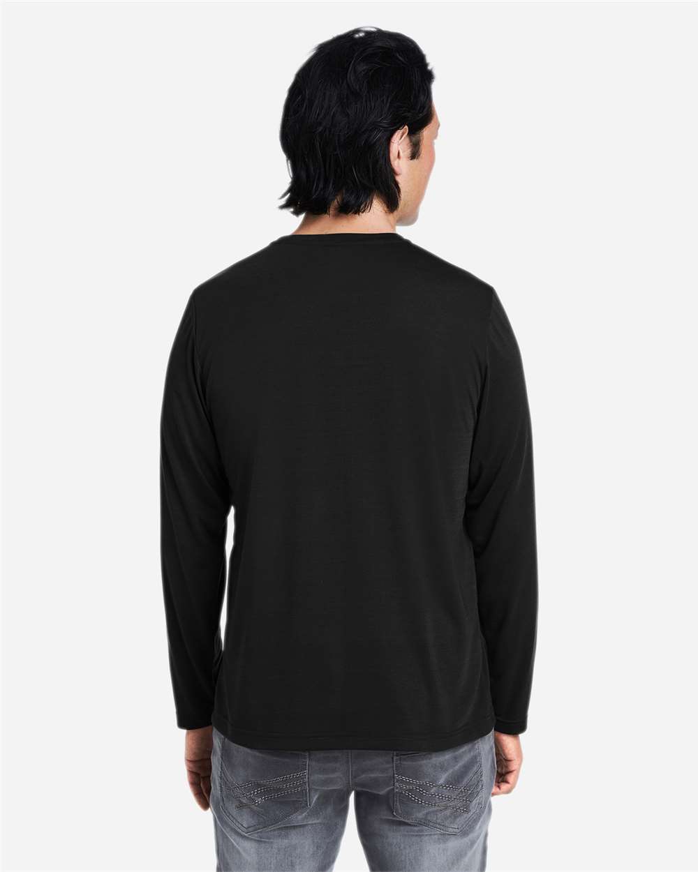CORE365-CE111L-Unisex Fusion ChromaSoft™ Performance Long Sleeve T-Shirt - Image 6